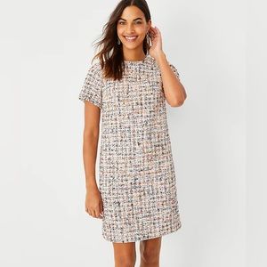 Petite Confetti Tweed Dress